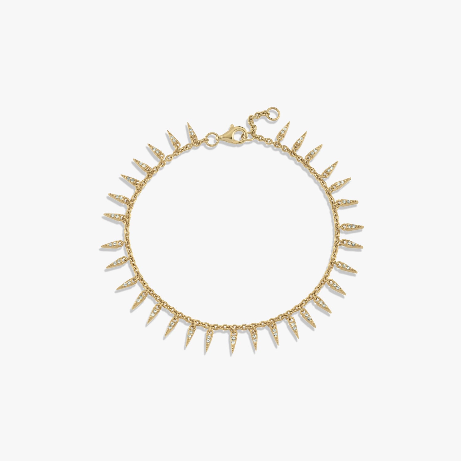 Awe Inspired Bracelets 14K Yellow Gold Vermeil Sea Siren Fringe Bracelet