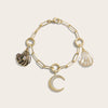 Awe Inspired Bracelets 14K Yellow Gold Vermeil Seaside Charm Bracelet