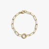 Awe Inspired Bracelets 14K Yellow Gold Vermeil Single Charm Bracelet