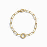 Awe Inspired Bracelets 14K Yellow Gold Vermeil Single Charm Collector Bracelet