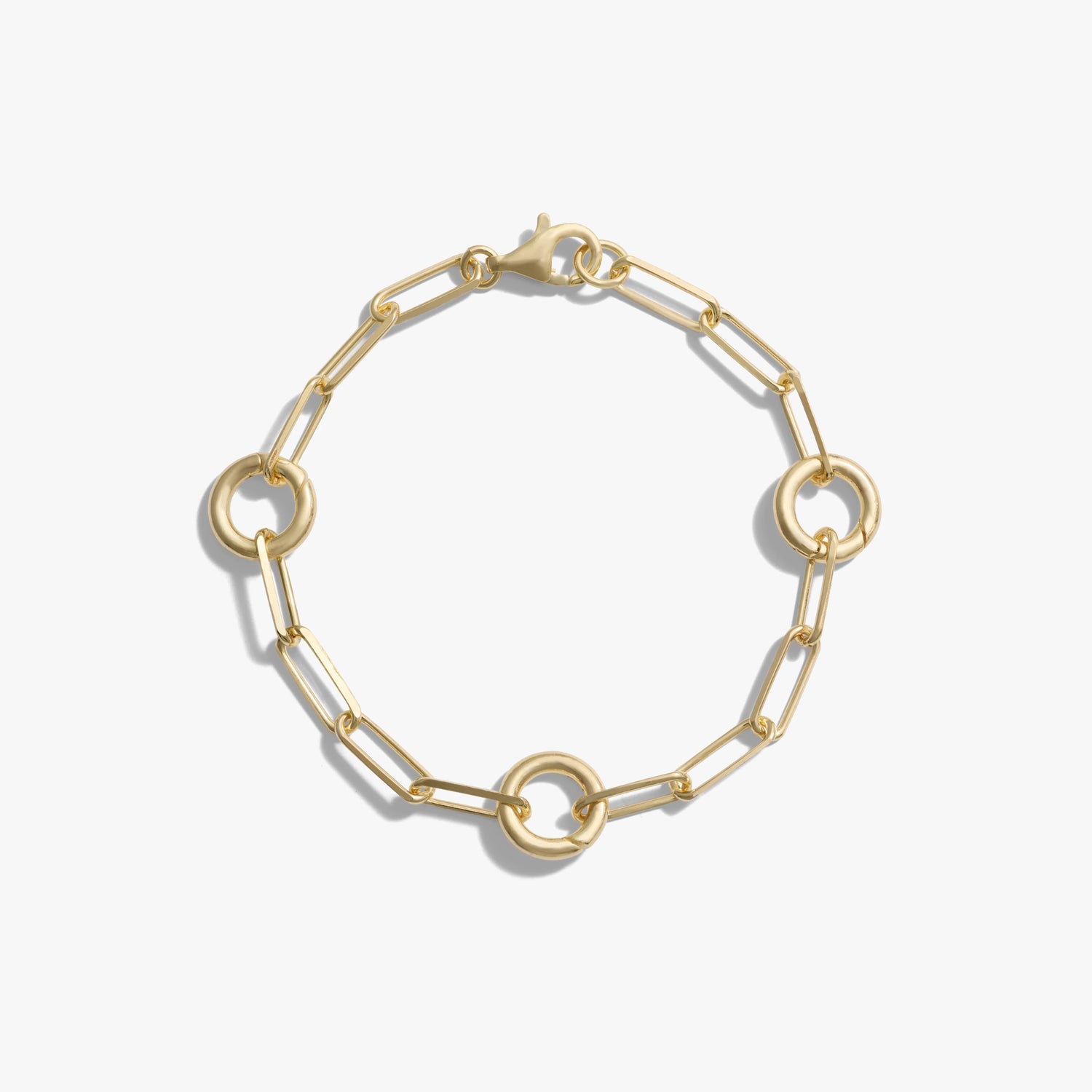 Product image of Awe Inspired Bracelets 14K Yellow Gold Vermeil The Charm Collector Bracelet