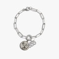 Awe Inspired Bracelets 925 Sterling Silver / 555 Divine Wisdom Charm Bracelet