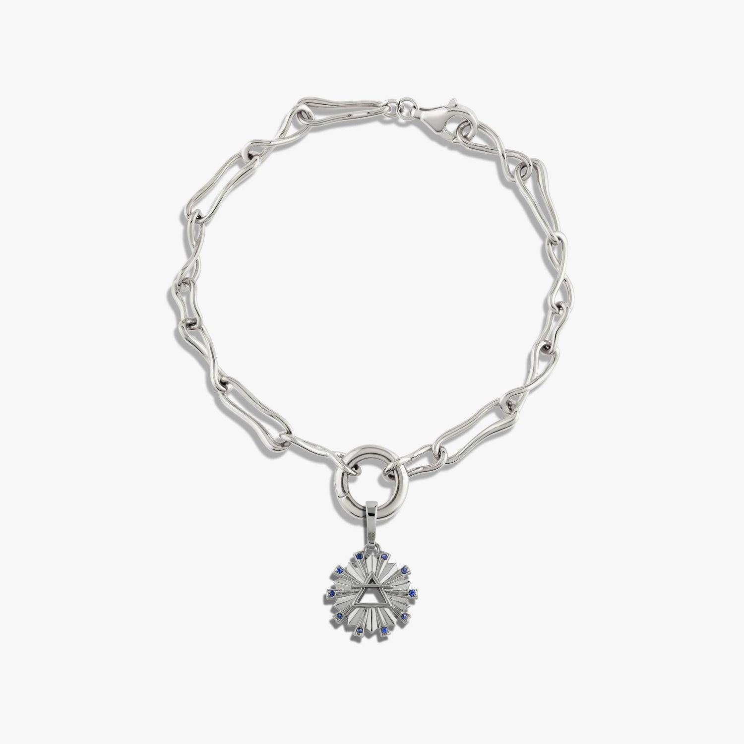 Awe Inspired Bracelets 925 Sterling Silver / Air Molten Element Bracelet