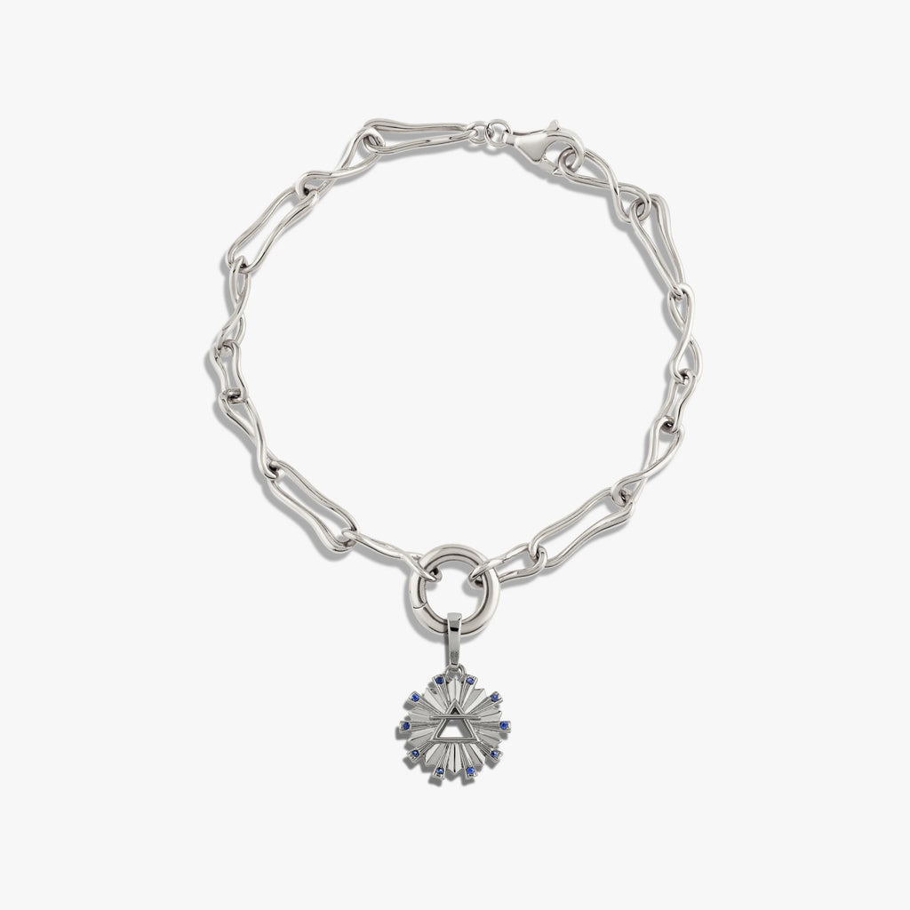 Awe Inspired Bracelets 925 Sterling Silver / Air Molten Element Bracelet