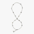 Awe Inspired Bracelets 925 Sterling Silver Midnight Reflection Hand Chain
