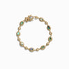 Awe Inspired Bracelets Abalone / 14K Yellow Gold Vermeil / 6.7" Tennis Bracelet
