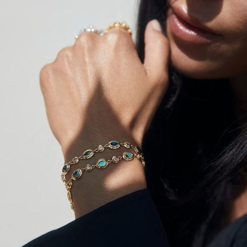 Awe Inspired  Bracelets Gemstone Tennis Bracelet