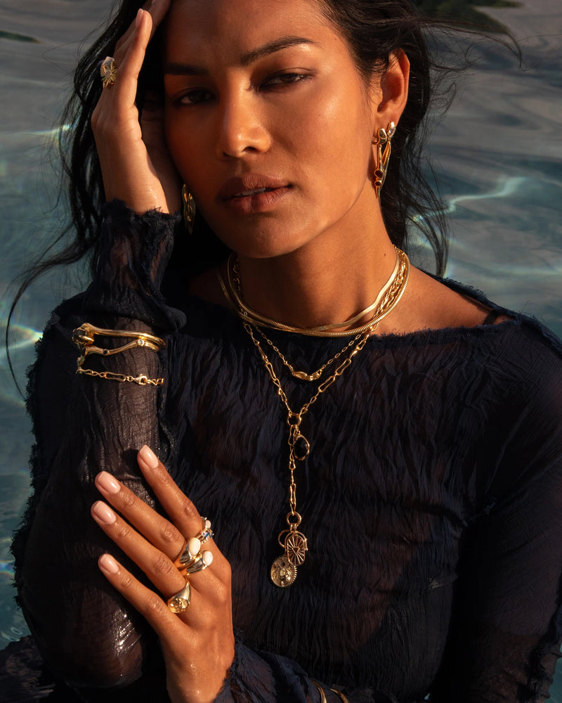 Awe Inspired Bracelets Bracelet - Molten Gemstone Cuff