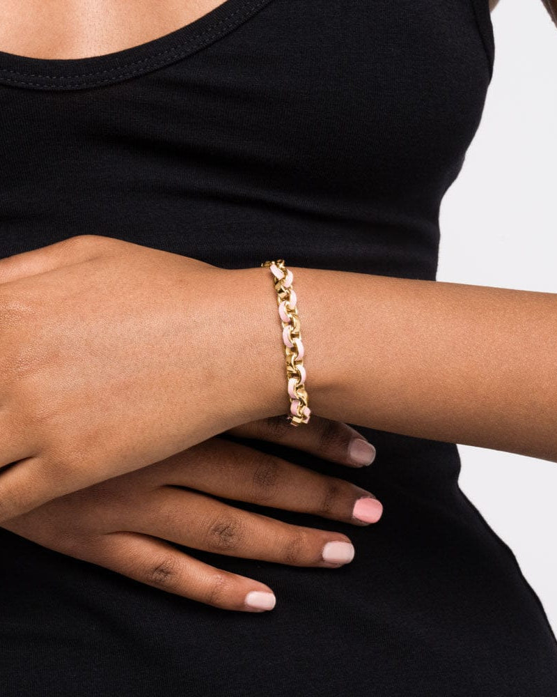 Awe Inspired Bracelets Chunky Enamel Bracelet