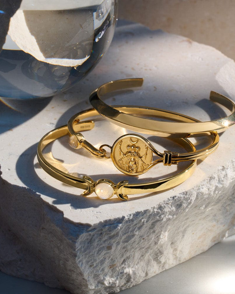 Awe Inspired Bracelets Goddess Cuff Bracelet