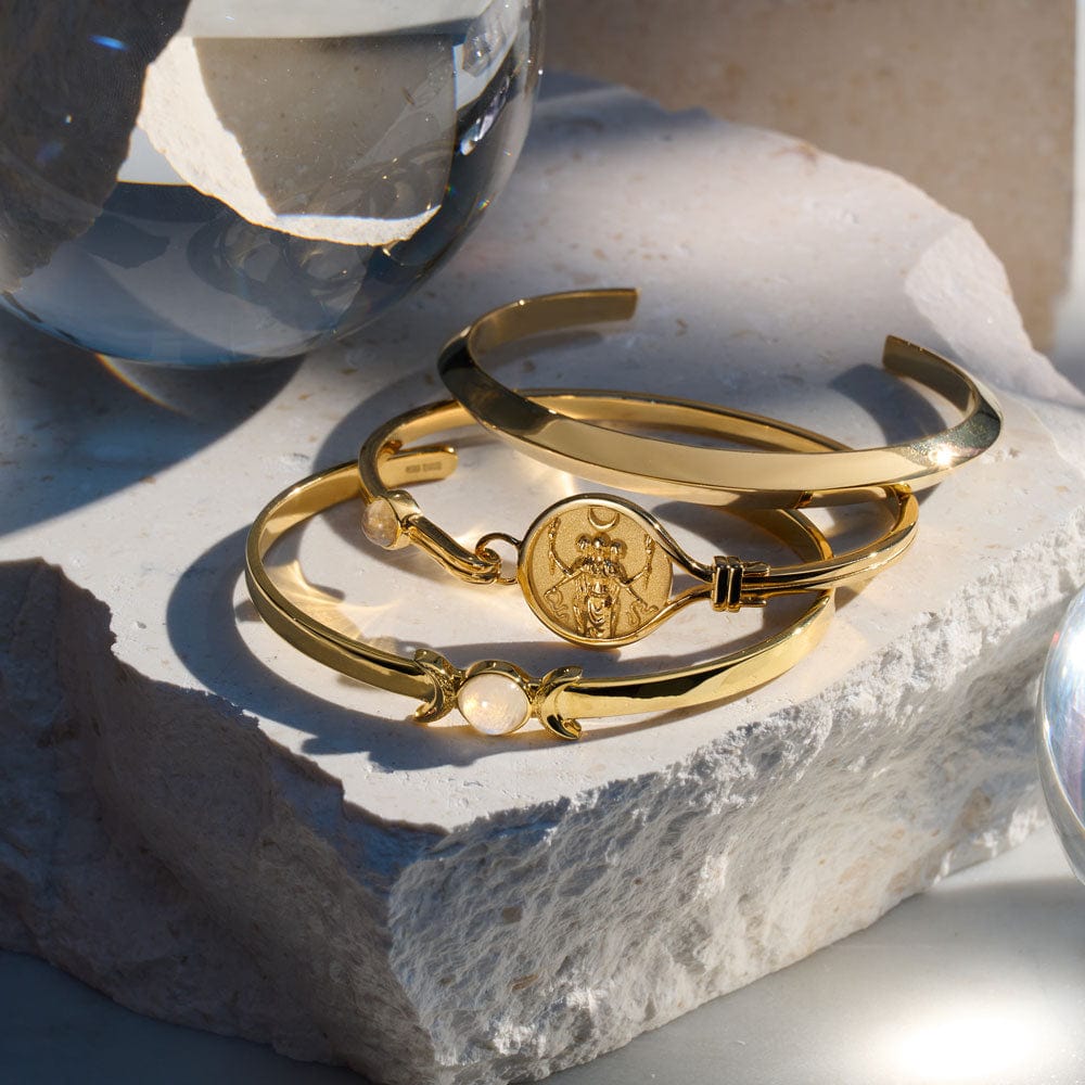 Awe Inspired  Bracelets Goddess Cuff Bracelet