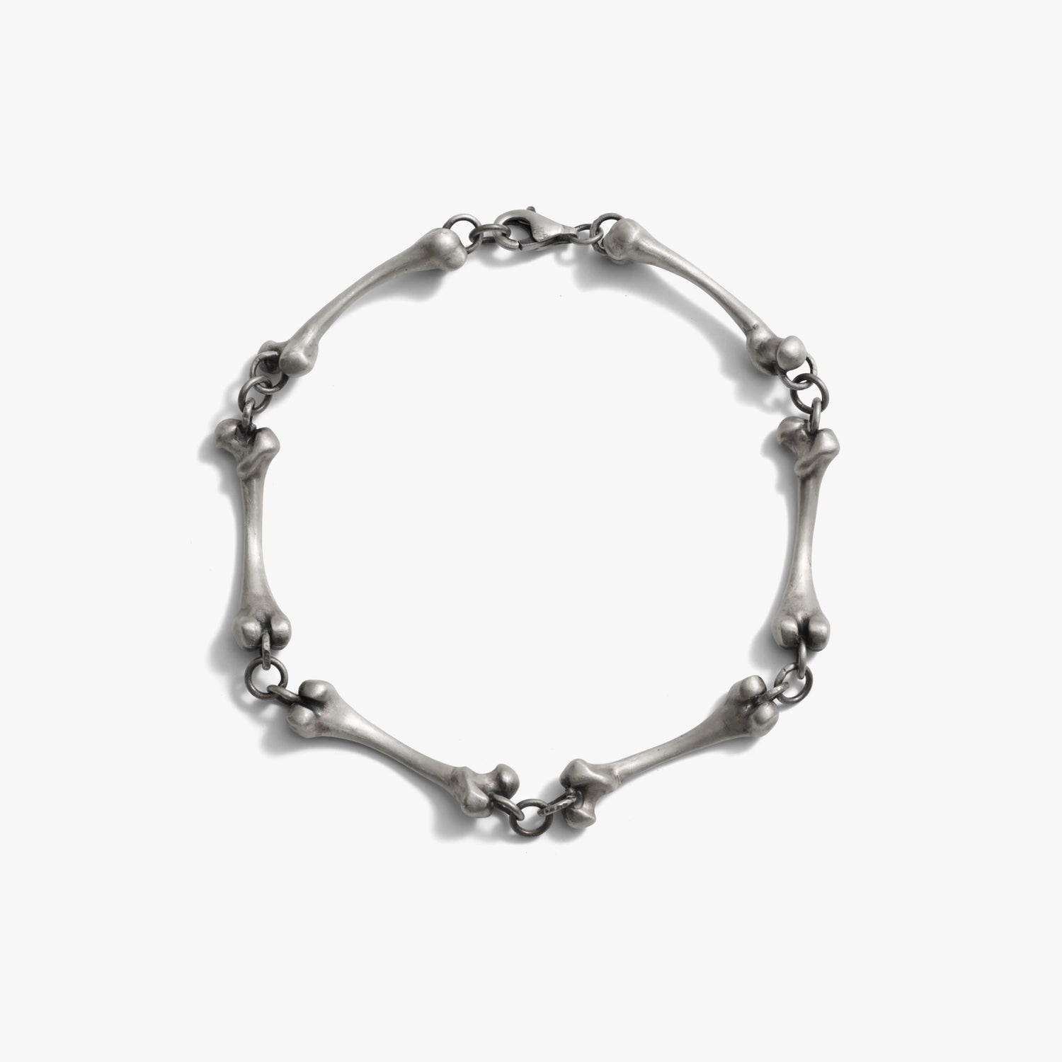 Awe Inspired Bracelets Gunmetal Skeleton Bracelet