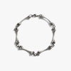 Awe Inspired Bracelets Gunmetal Skeleton Bracelet