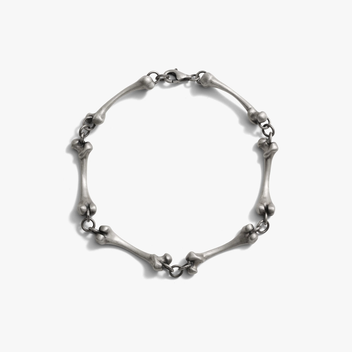 Awe Inspired Bracelets Gunmetal Skeleton Bracelet