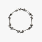 Awe Inspired Bracelets Gunmetal Skeleton Bracelet
