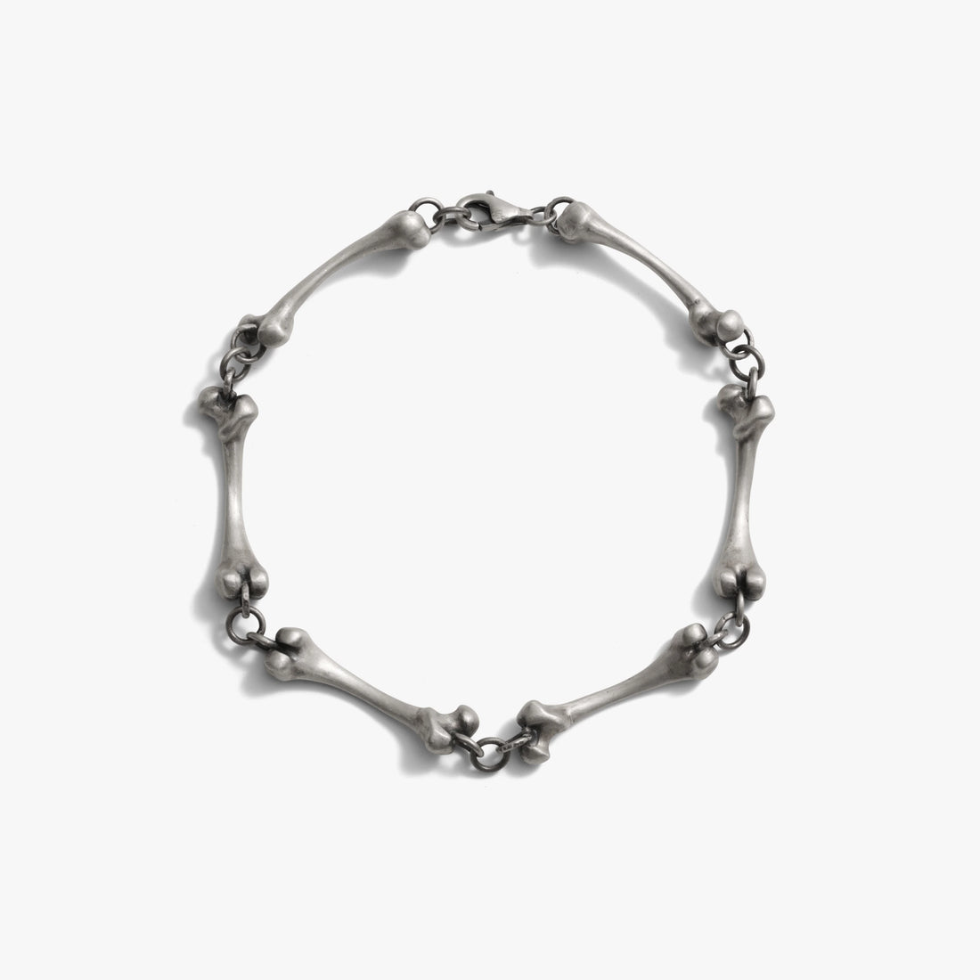 Awe Inspired Bracelets Gunmetal Skeleton Bracelet