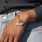 Awe Inspired Bracelets Hecate Triple Moon Charm Bracelet