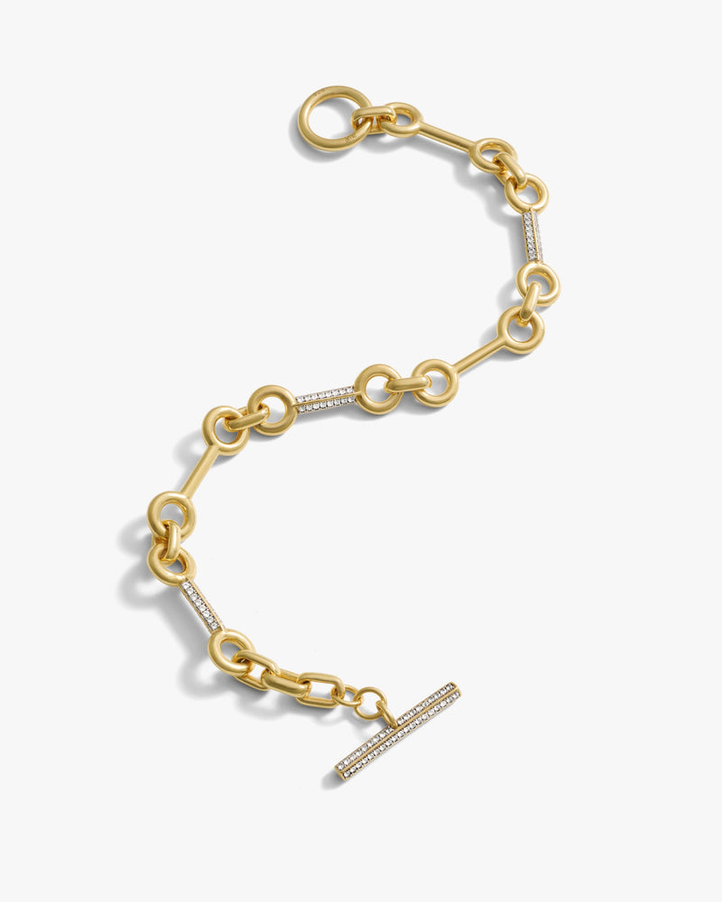 Awe Inspired Bracelets Horsebit Toggle Bracelet