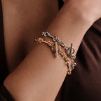 Awe Inspired Bracelets Horsebit Toggle Bracelet