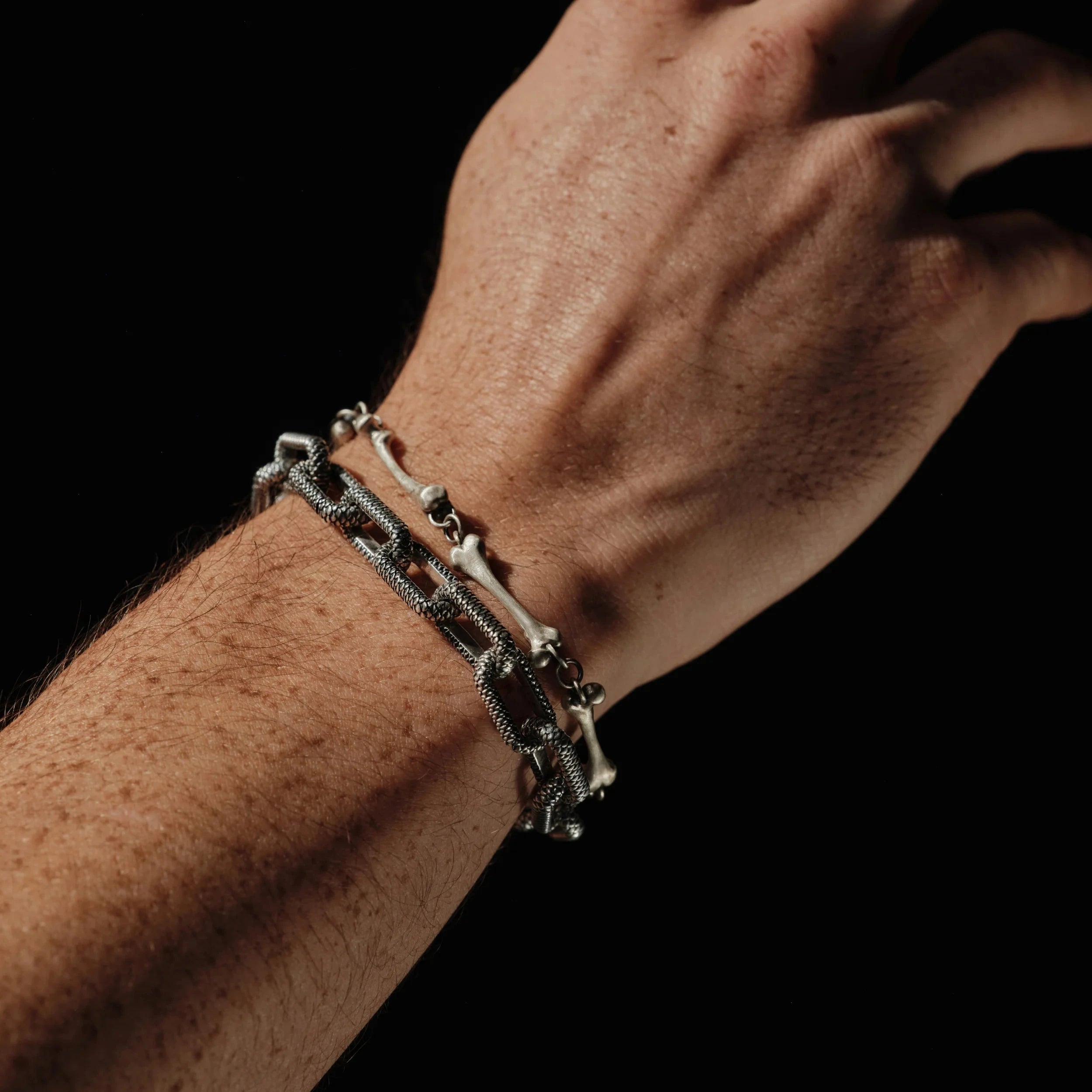 Awe Inspired Bracelets MENS - Bone Bracelet