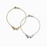 Awe Inspired Bracelets Mixed Metals (Gold & Silver) Pinky Promise Bracelet Set