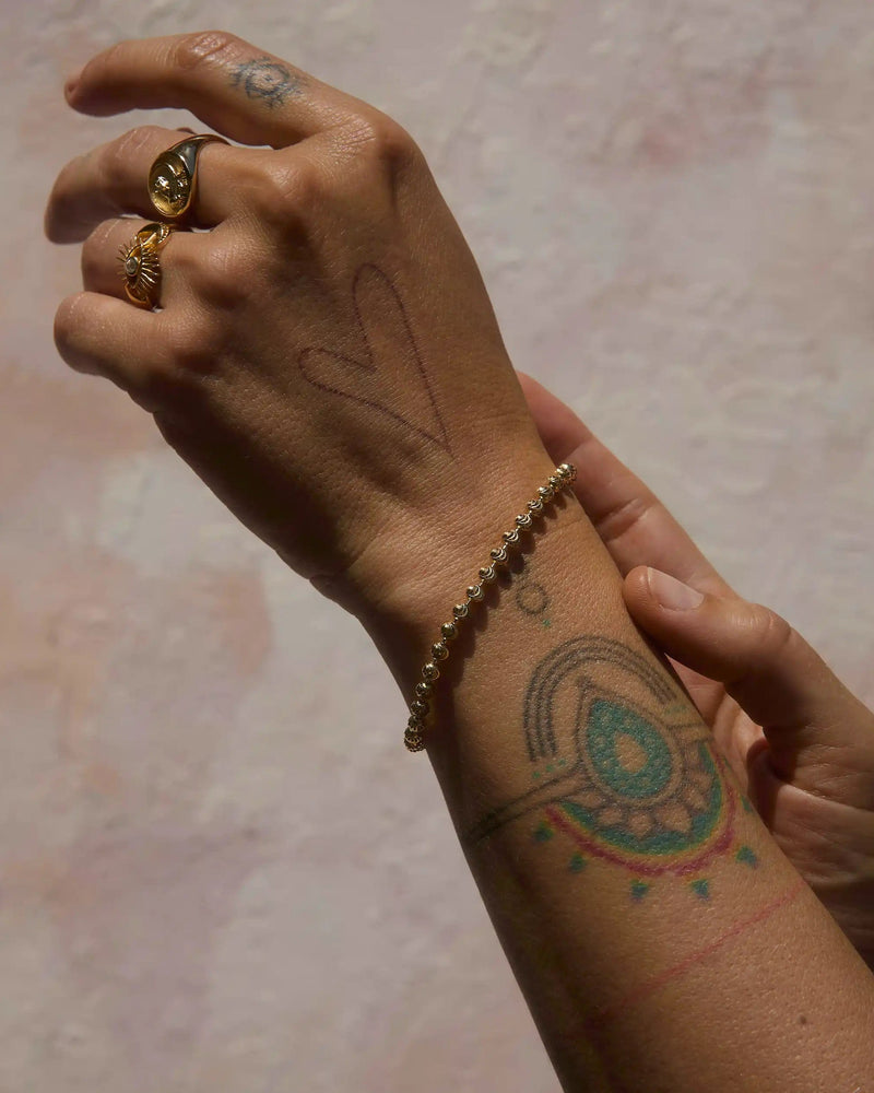 Awe Inspired Bracelets Moon Cut Bracelet