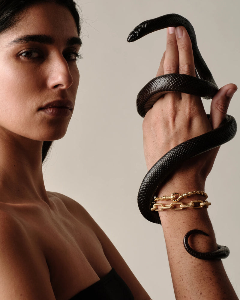 Awe Inspired Bracelets Ouroboros Snake Bracelet