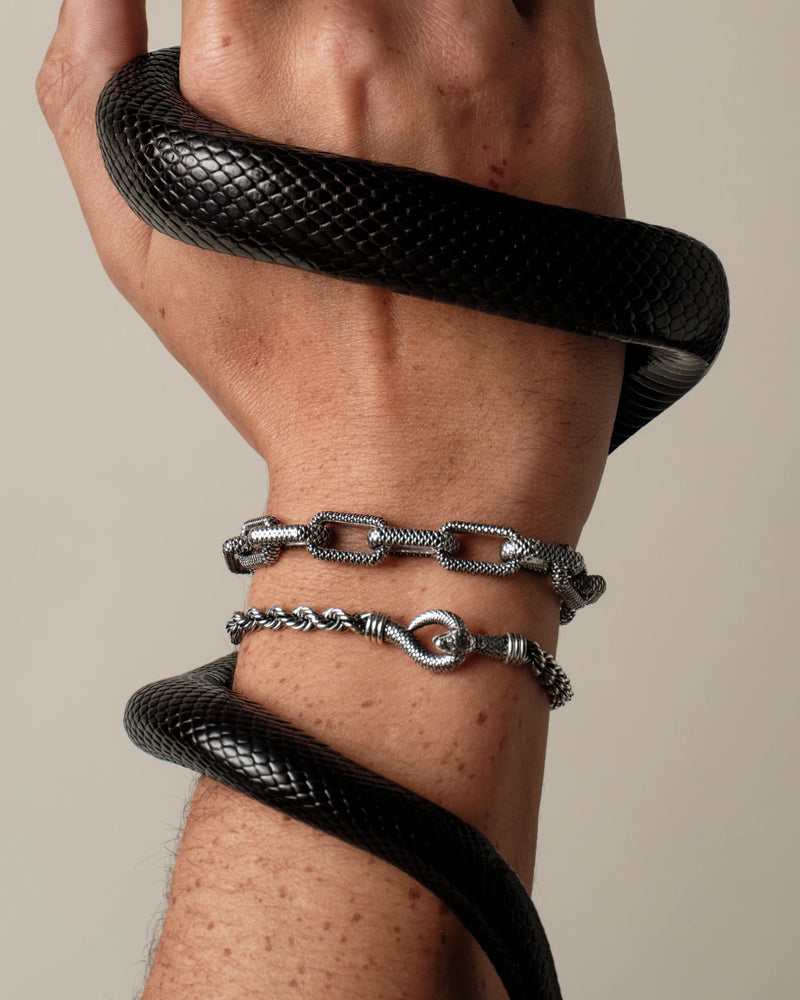 Awe Inspired Bracelets Ouroboros Snake Bracelet
