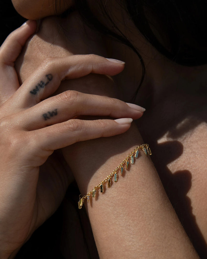 Awe Inspired Bracelets Sea Siren Fringe Bracelet