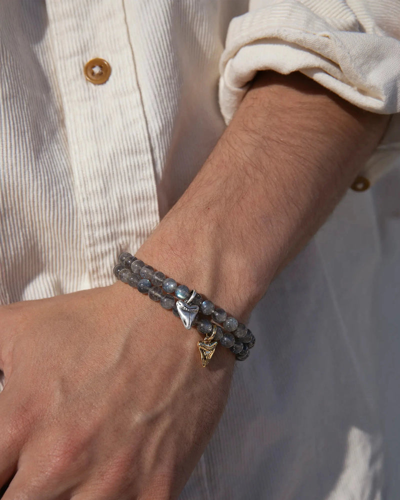 Awe Inspired Bracelets Shark Tooth Beaded Bracelet