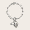 Awe Inspired Bracelets Spiked Heart Zodiac Charm Bracelet