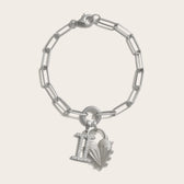 Awe Inspired Bracelets Spiked Heart Zodiac Charm Bracelet