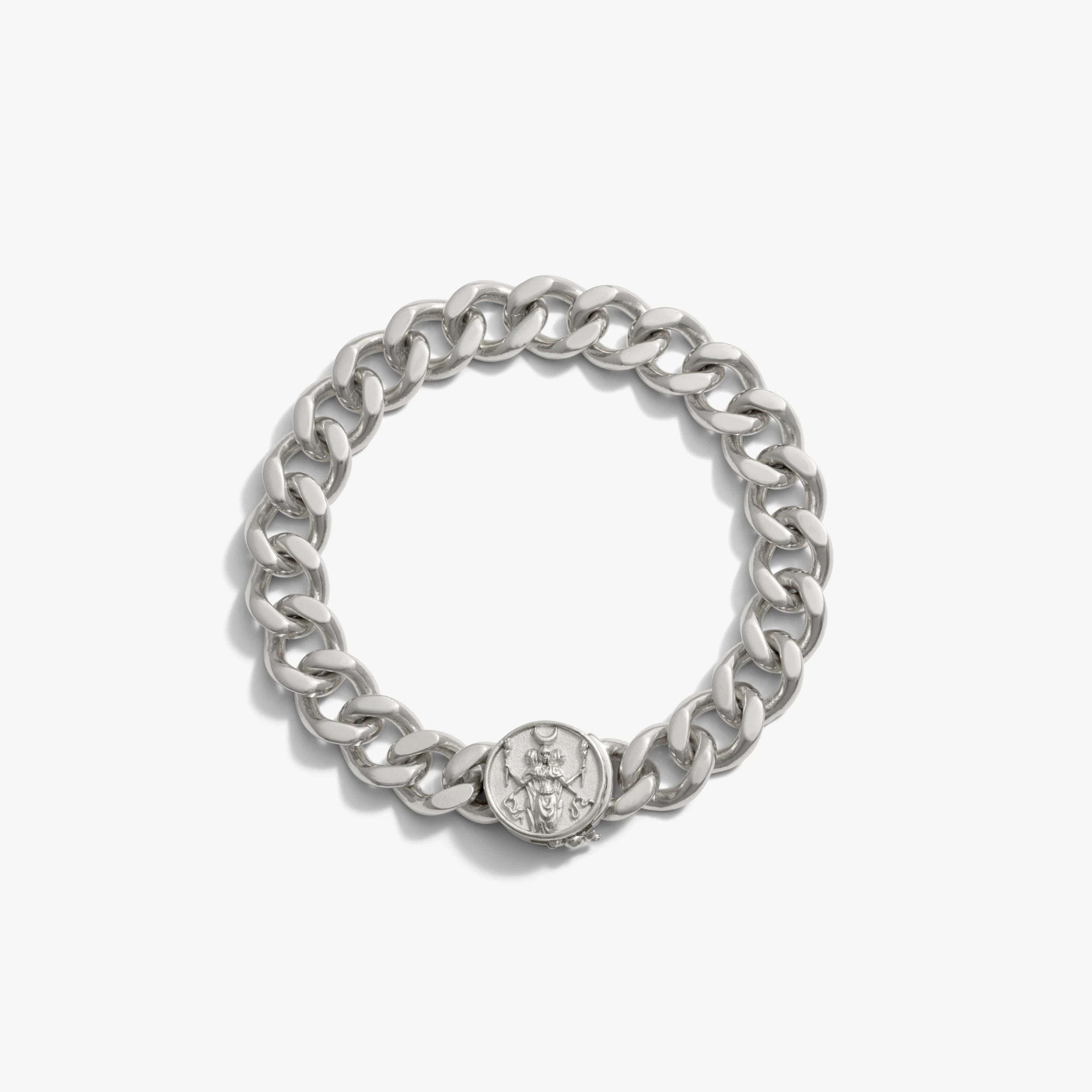 Awe Inspired Bracelets Sterling Silver / 6.75" Hecate Goddess Bracelet