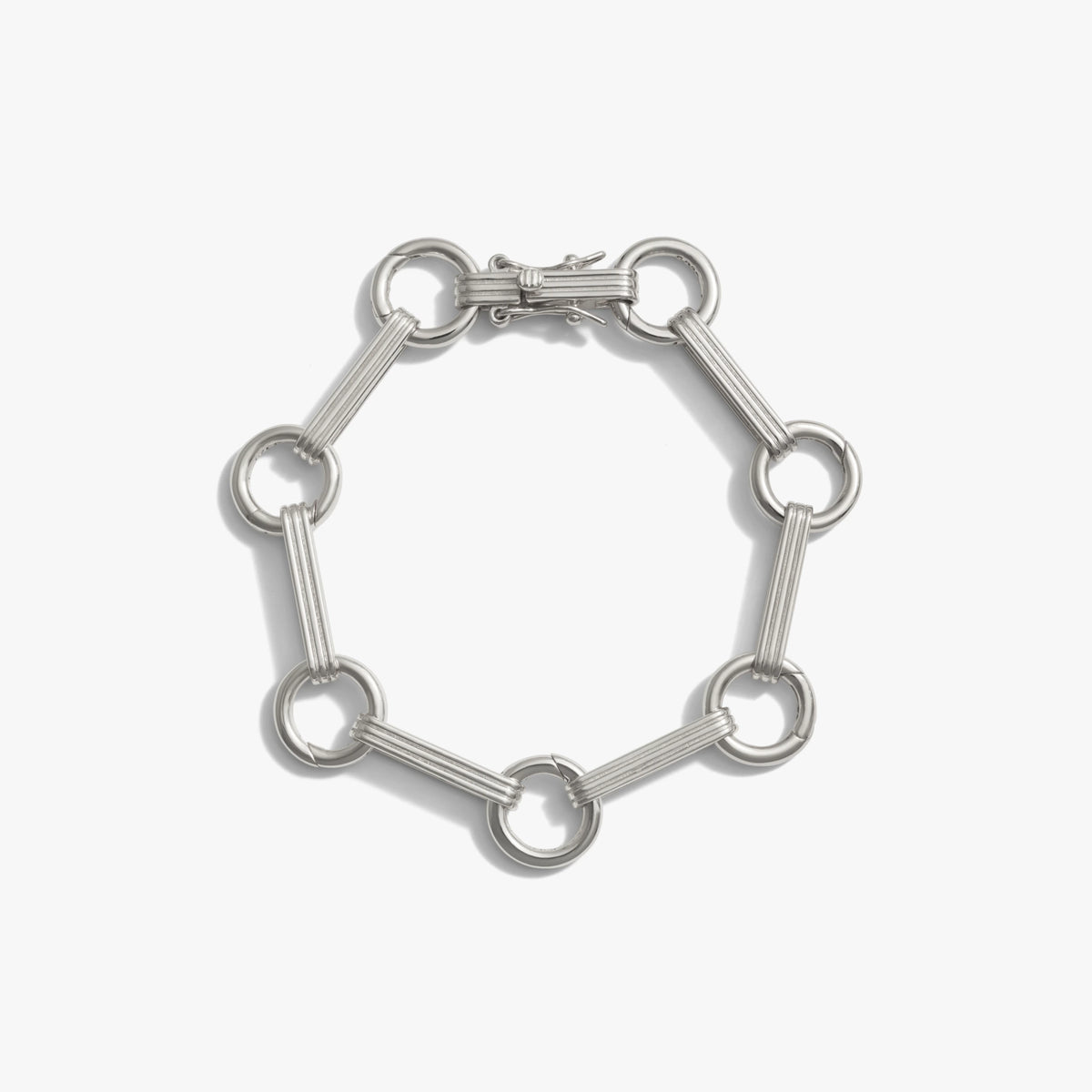 Awe Inspired Bracelets Sterling Silver / 6.95" Bar Charm Collector Bracelet