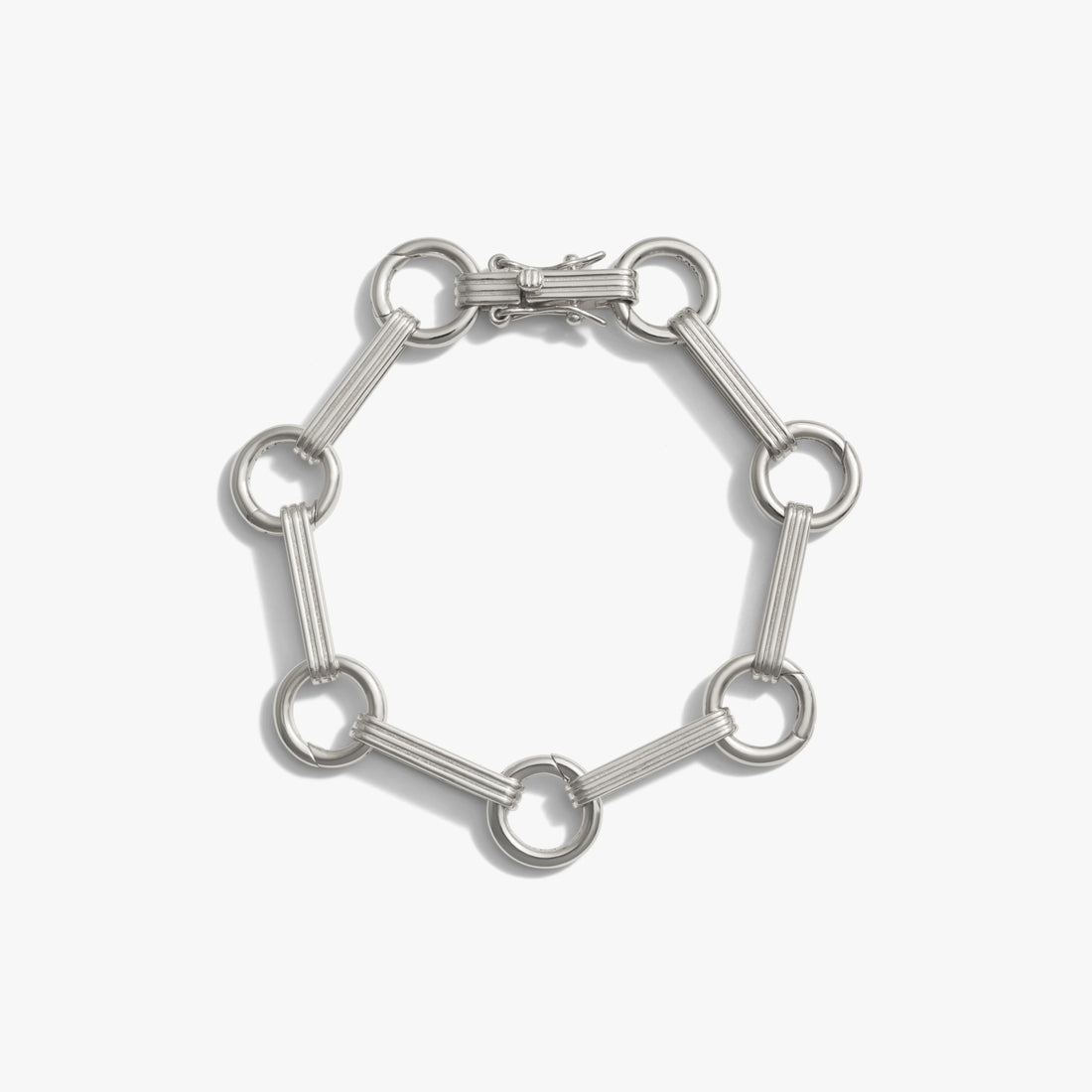 Awe Inspired Bracelets Sterling Silver / 6.95" Bar Charm Collector Bracelet