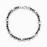 Awe Inspired Bracelets Sterling Silver / Black Chunky Enamel Bracelet