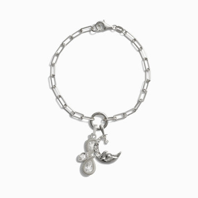 Awe Inspired Bracelets Sterling Silver Calm the Chaos Charm Bracelet