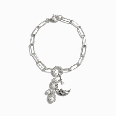 Awe Inspired Bracelets Sterling Silver Calm the Chaos Charm Bracelet