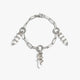 Awe Inspired Bracelets Sterling Silver Guardian's Crystal Charm Bracelet