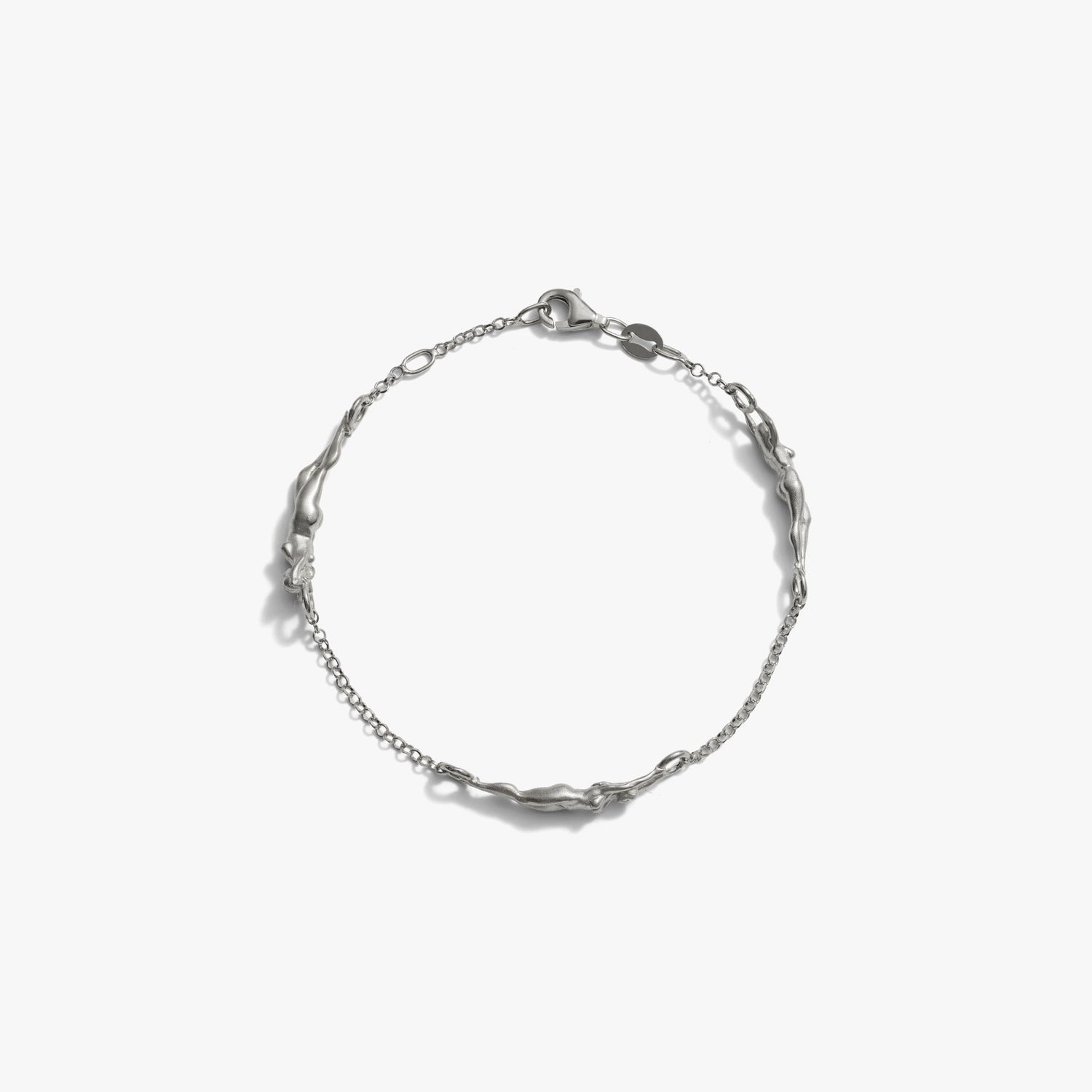 Awe Inspired Bracelets Sterling Silver Men's Divine Feminine Bracelet