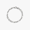 Awe Inspired Bracelets Sterling Silver Men's Statement Chain Bracelet