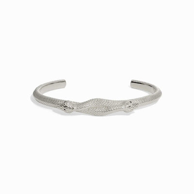 Awe Inspired Bracelets Sterling Silver Snake Cuff