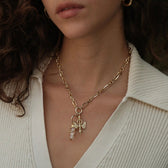 Awe Inspired Crystal Snake Amulet