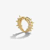 Awe Inspired Earrings 14K Gold Vermeil / Single Twisted Thorn Earring