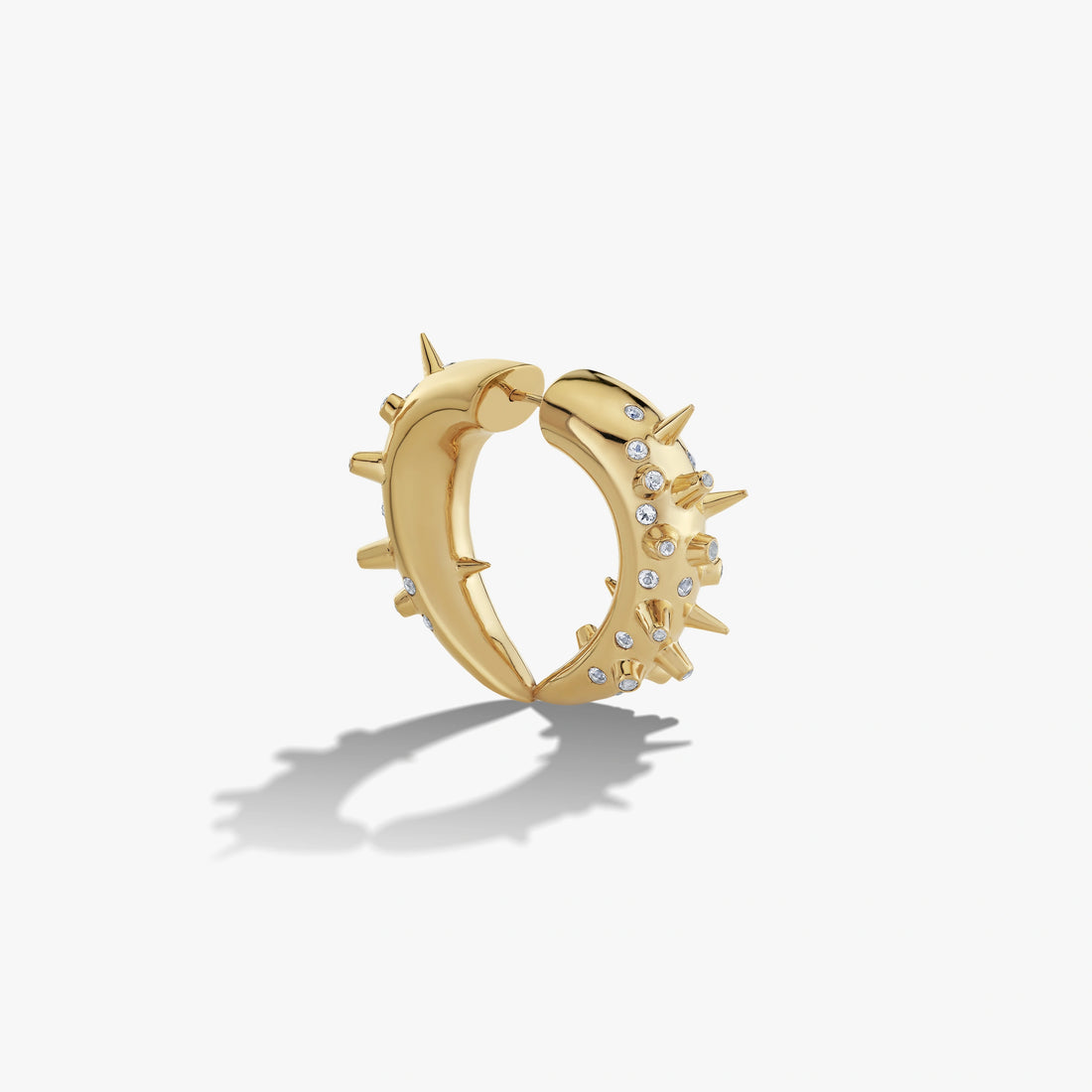 Awe Inspired Earrings 14K Gold Vermeil / Single Twisted Thorn Earring