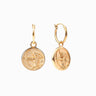 Awe Inspired Earrings 14K Yellow Gold Vermeil Mulan Earring