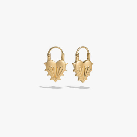 Spiked Heart Earrings 7228921118772