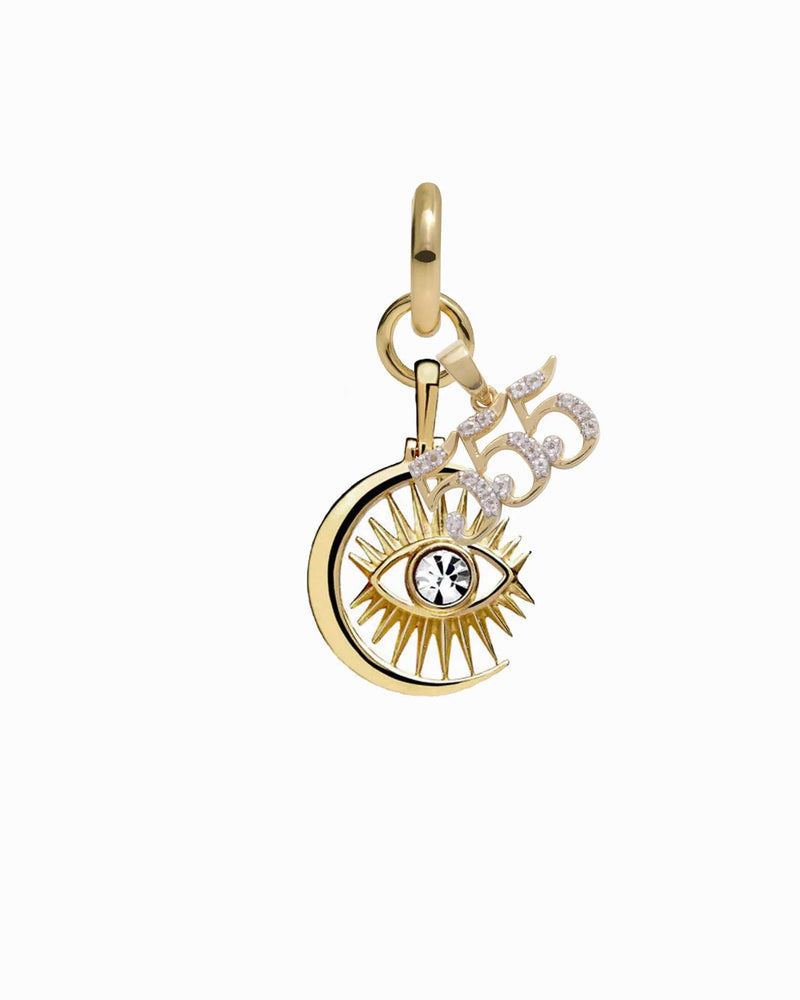 Awe Inspired Earrings 14K Yellow Gold Vermeil / Single / 555 Third Eye Earring Set