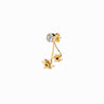 Awe Inspired Earrings 14K Yellow Gold Vermeil / Single Daffodil Earring