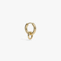 Awe Inspired Earrings 14K Yellow Gold Vermeil / Single The Charm Earring
